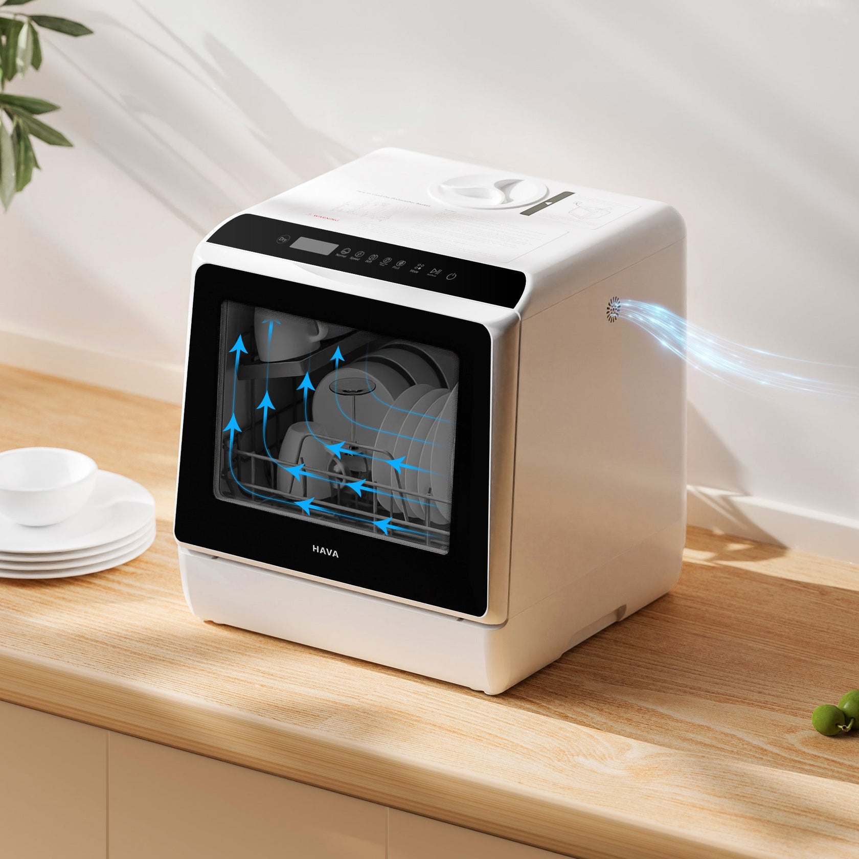 HAVA R01 Table Top Dishwasher Bundle