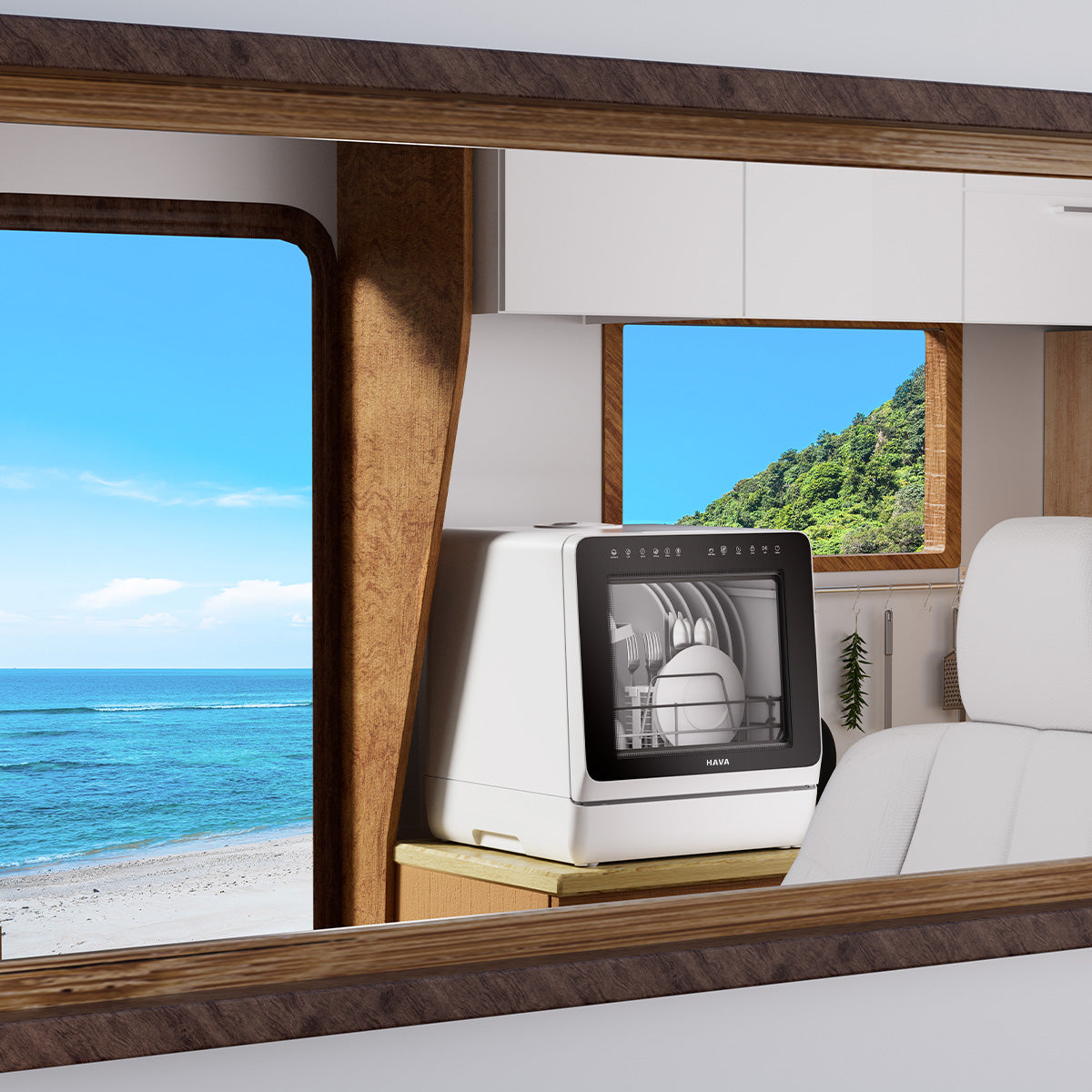 Refurbished HAVA R09 Tabletop Dishwasher